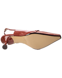 Alexandre Birman Clarita Sling 60 Leather Slingback Pump