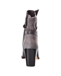 Alexandre Birman Clarita Tie 90 Leather & Suede Bootie