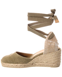 Castañer Carina Canvas Wedge Sandal