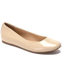 Soho Collective Abby Leather Ballerina Flat Light Natural