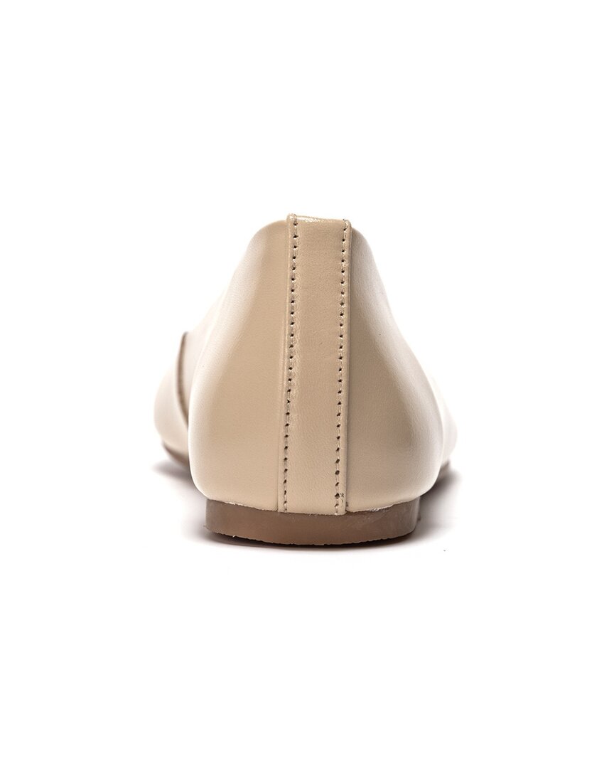 Soho Collective Abby Leather Ballerina Flat