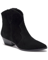 Soho Collective Fiona Suede Boot Black