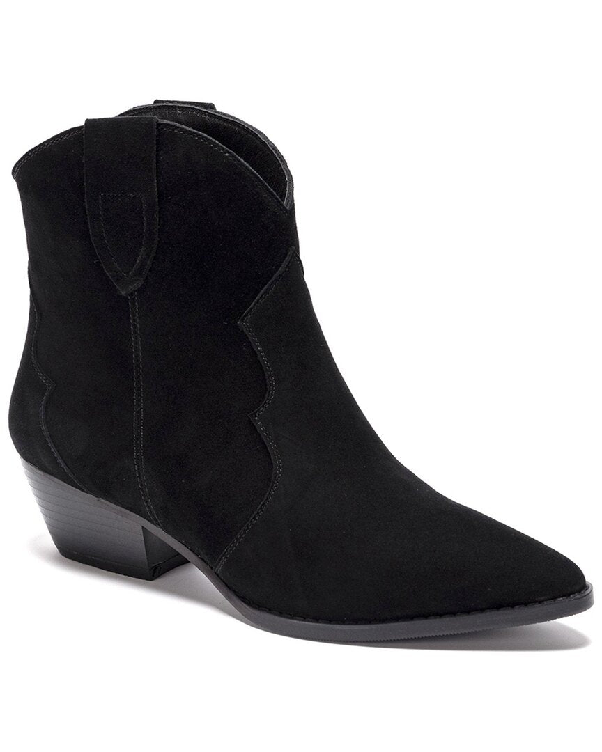 Soho Collective Fiona Suede Boot Black