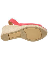 Castañer Brisa Canvas Slingback Wedge Sandal