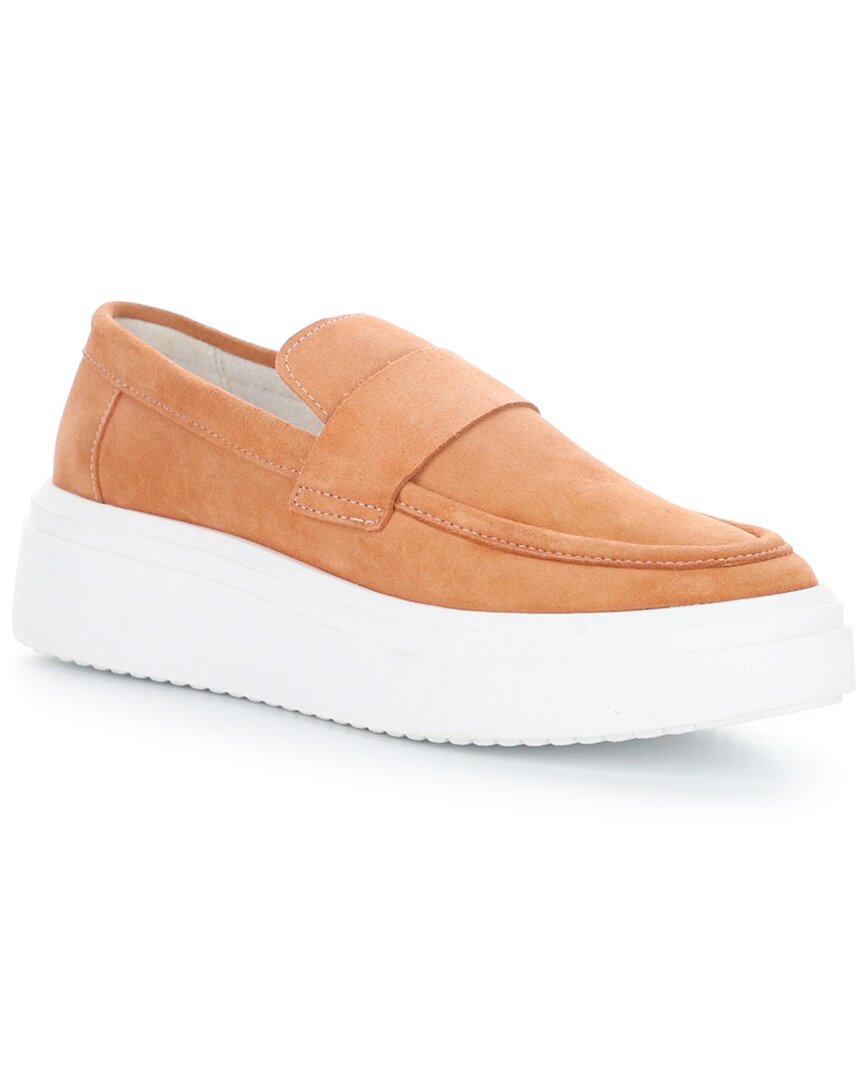 Bos. & Co. Frisco Suede Loafer Peach