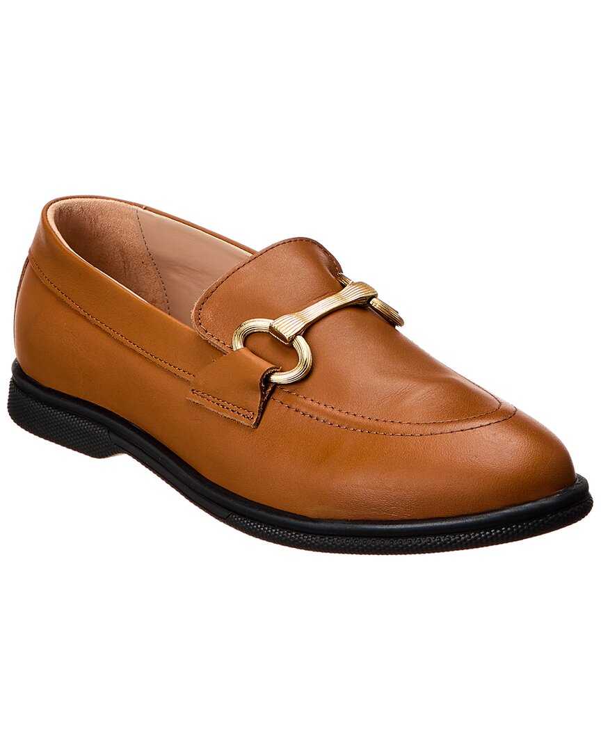 M By Bruno Magli Nerano Leather Loafer Brown Multi