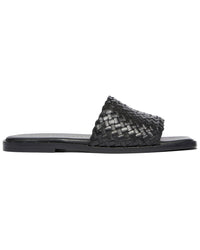 Freda Salvador Coco Leather Sandal 6 Black
