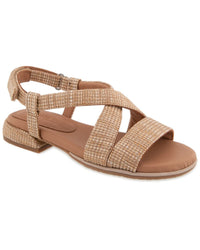 Gentle Souls By Kenneth Cole Heather Fabric Sandal