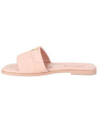 Tiffany & Fred Paris Quilted Leather Sandal