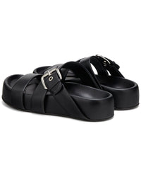 Agl Jane Slide Leather Slide