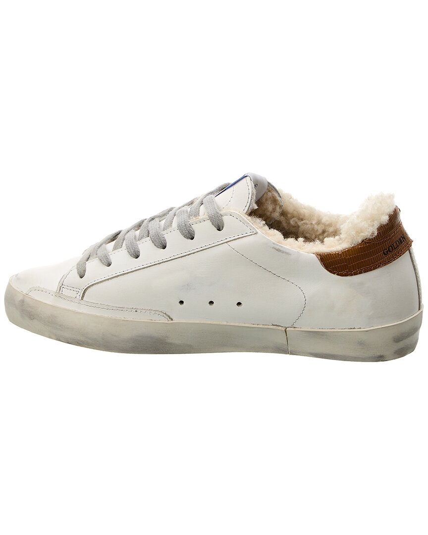 Golden Goose Superstar Leather & Shearling Sneaker