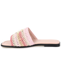 Tiffany & Fred Paris Raffia Sandal