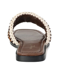 Tiffany & Fred Paris Raffia Sandal