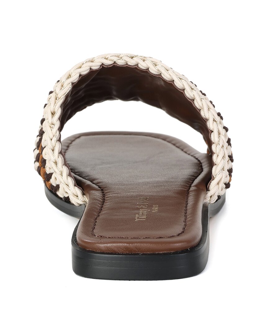 Tiffany & Fred Paris Raffia Sandal