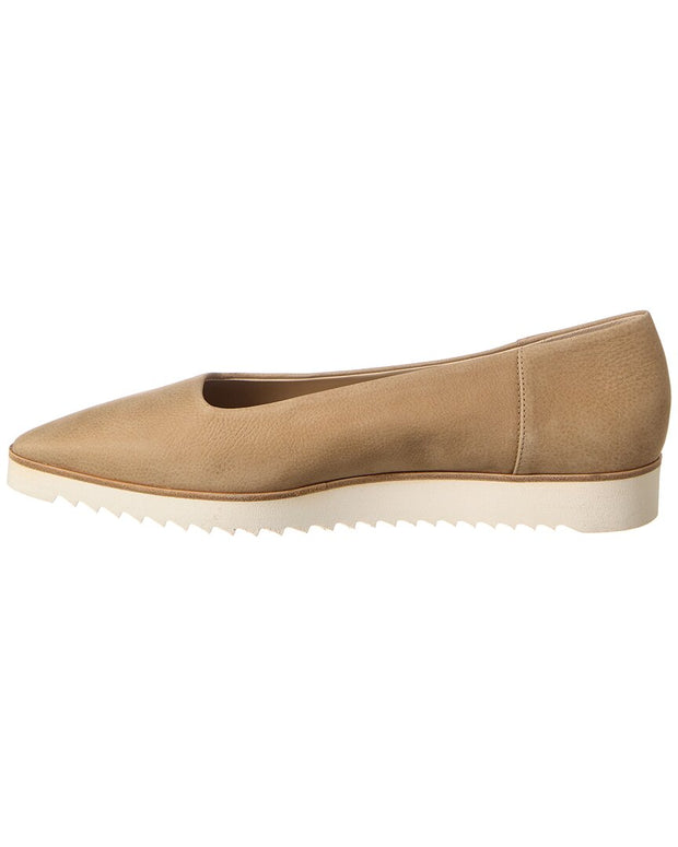 Theory Sport Leather Flat