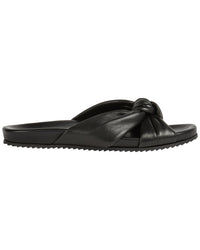 Lk Bennett Valerie Leather Sandal Black