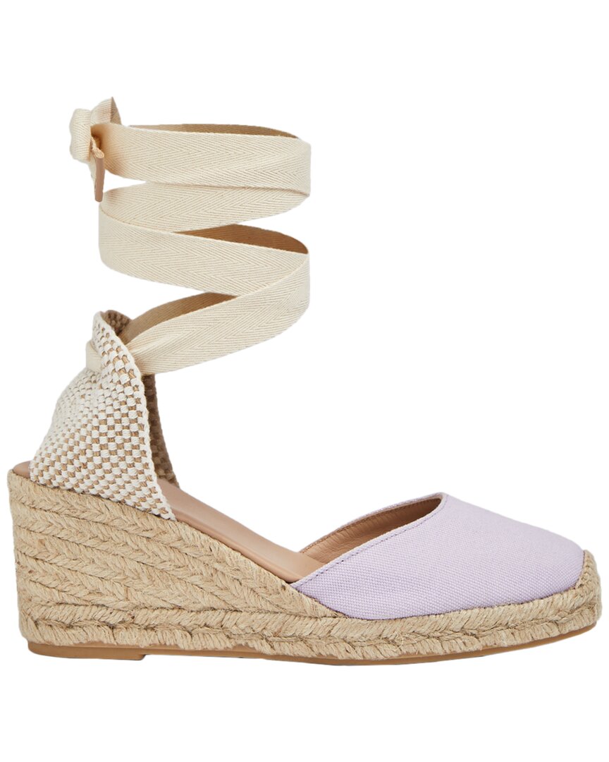 Lk Bennett Maureen Wedge Sandal Purple