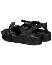 Agl Jane Ribbon Leather Sandal