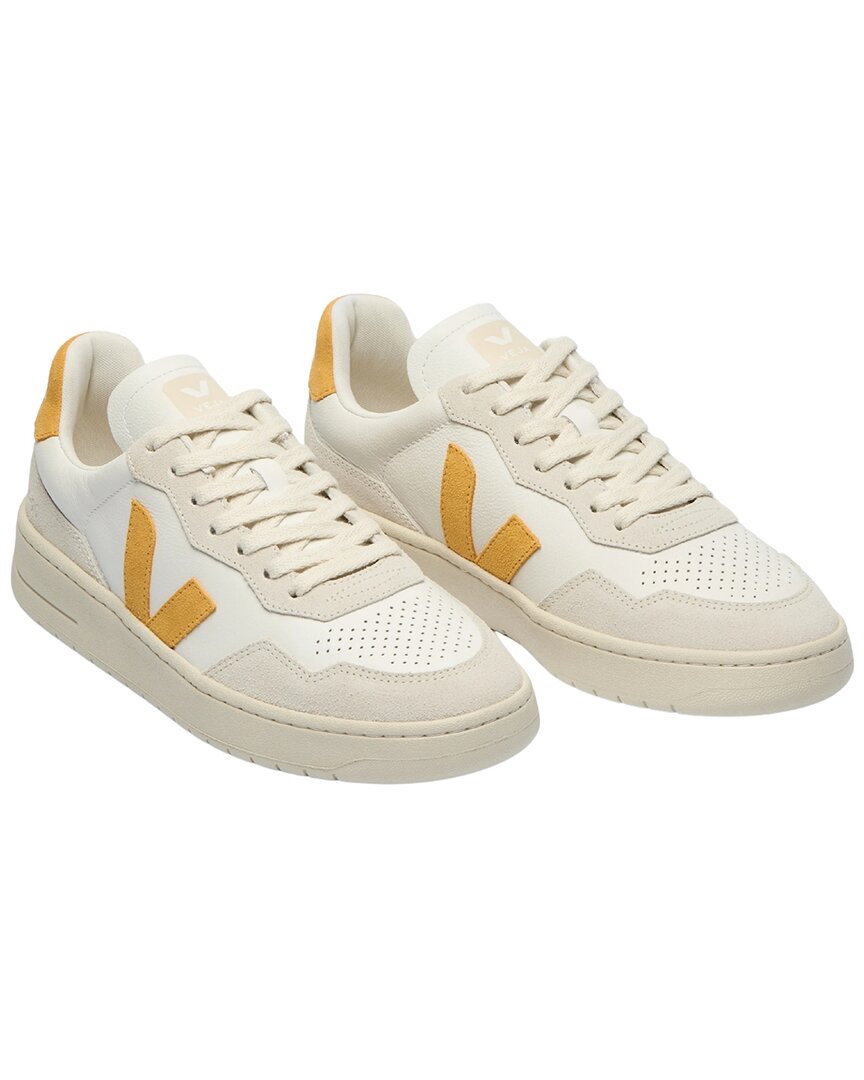 Veja V-90 Leather & Suede Sneaker