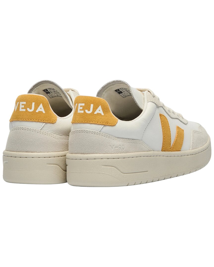 Veja V-90 Leather & Suede Sneaker
