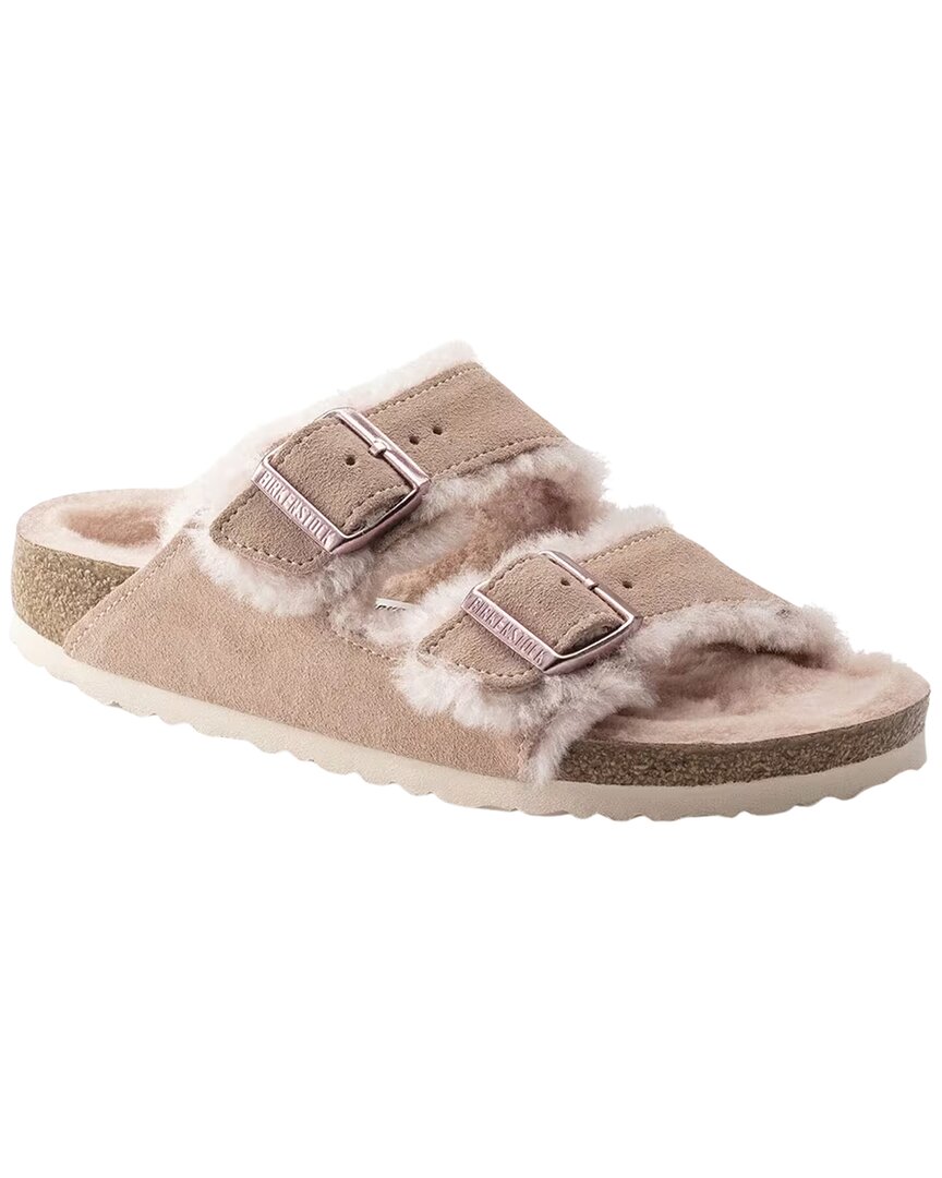 Birkenstock Birkenstock Arizona Shearling Suede Sandal
