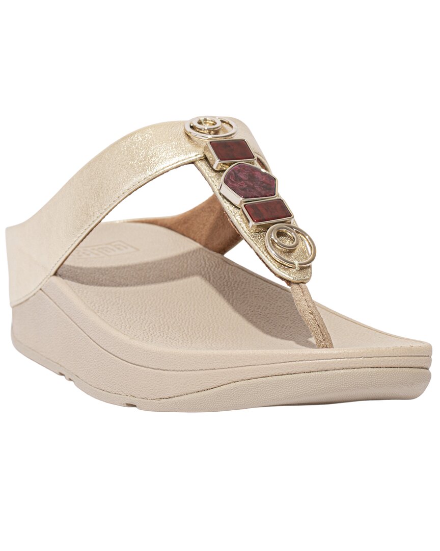 Fitflop Jewelstone Leather Sandal