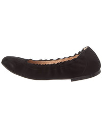 French Sole Cecila Suede Flat