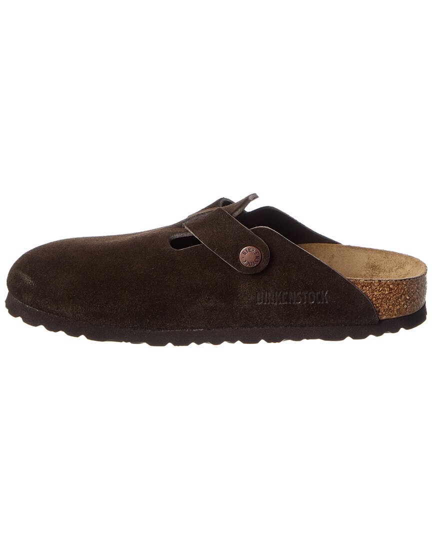 Birkenstock Arizona Narrow Fit Leather Suede Footbed Sandal
