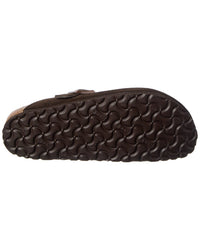 Birkenstock Arizona Narrow Fit Leather Suede Footbed Sandal
