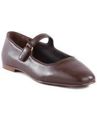 Seychelles Shea Leather Flat Brown Leather