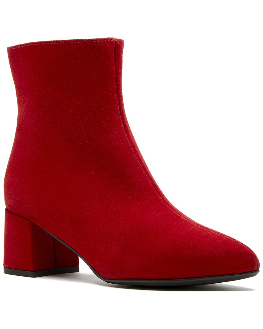 La Canadienne Darling Suede Boot Red 5