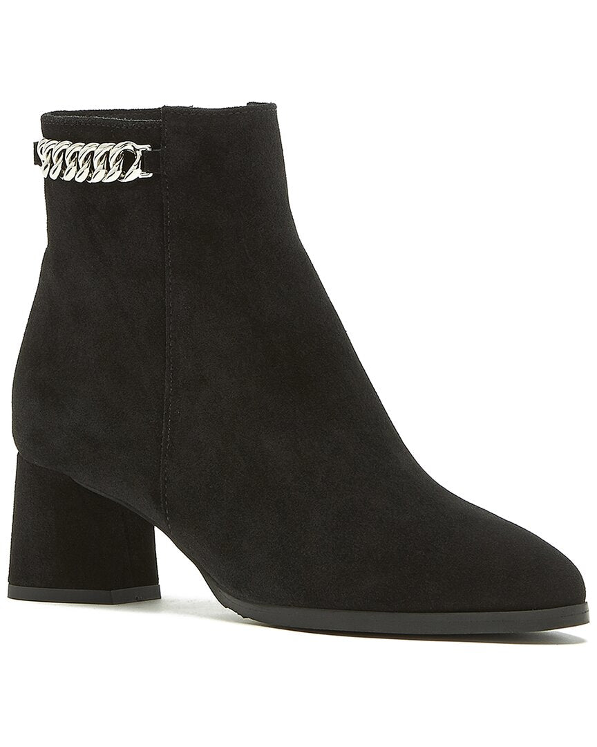 La Canadienne Andrea Suede Boots Black