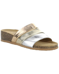 BOS & CO Bos. & Co. Libby Leather Wedge Sandal