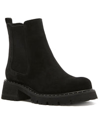 La Canadienne Caitlyn Suede Boot Black
