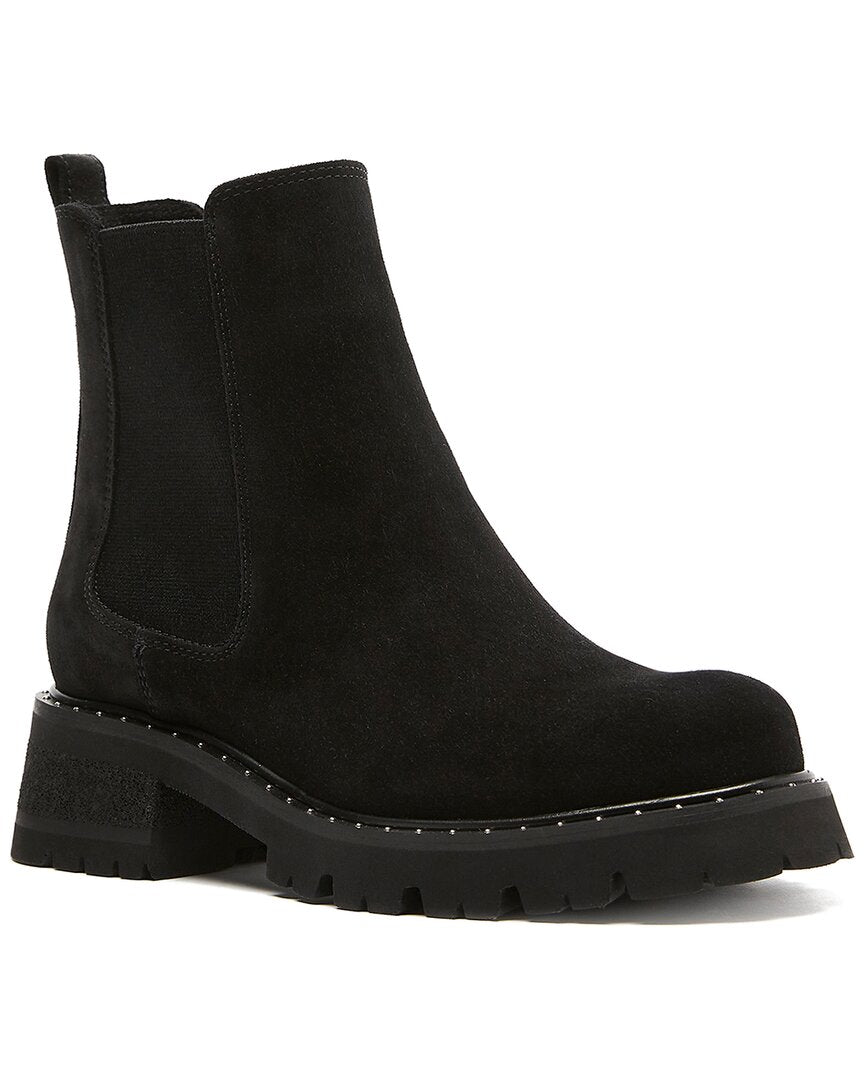 La Canadienne Caitlyn Suede Boot Black