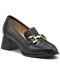 Adrienne Vittadini Adrienne Vittadini Sabre Faux Croco Print Loafer