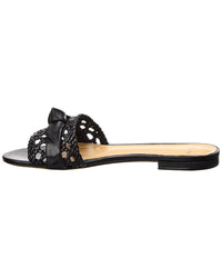 Alexandre Birman Clarita Basketry Leather Sandal