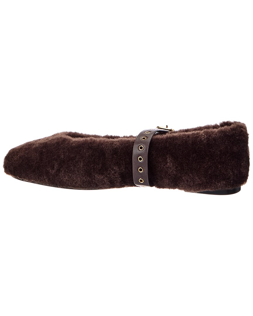 Madewell Madewell Remy Teddy & Leather Mary Jane