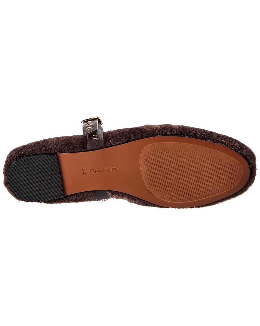 Madewell Madewell Remy Teddy & Leather Mary Jane