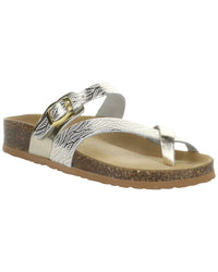 Bos. & Co. Parr Metallic Leather Sandal