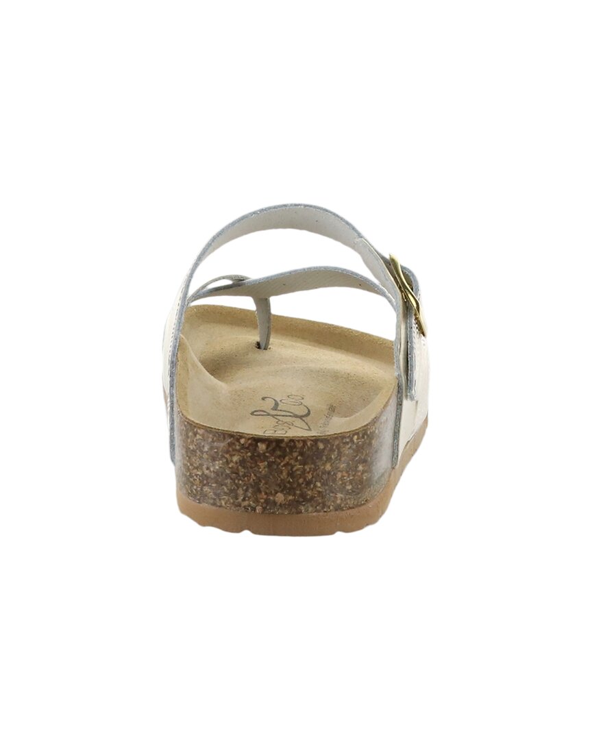 Bos. & Co. Parr Metallic Leather Sandal