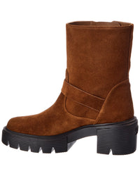 Stuart Weitzman Stuart Weitzman Soho Moto Suede Bootie