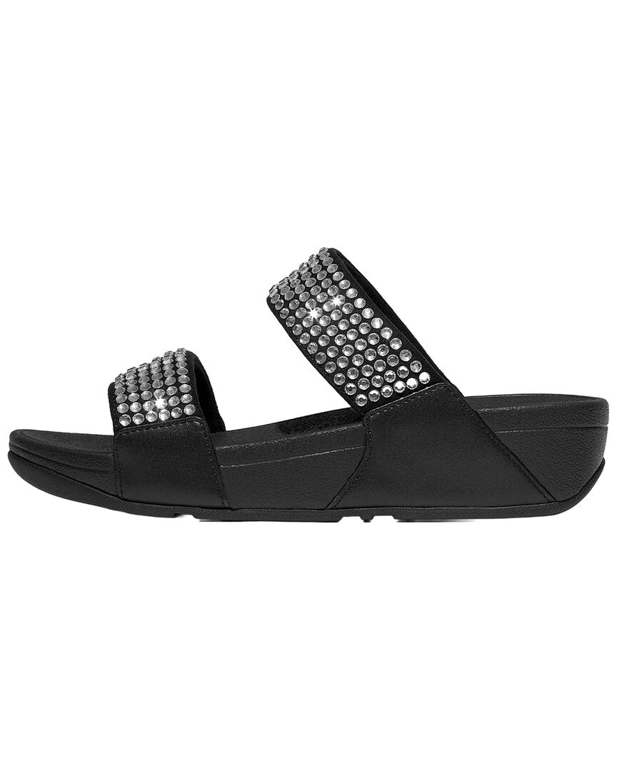 Fitflop Lulu Maxi Crystal Two Bar Slide