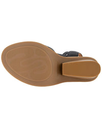 Gentle Souls By Kenneth Cole Nadia Leather Wedge