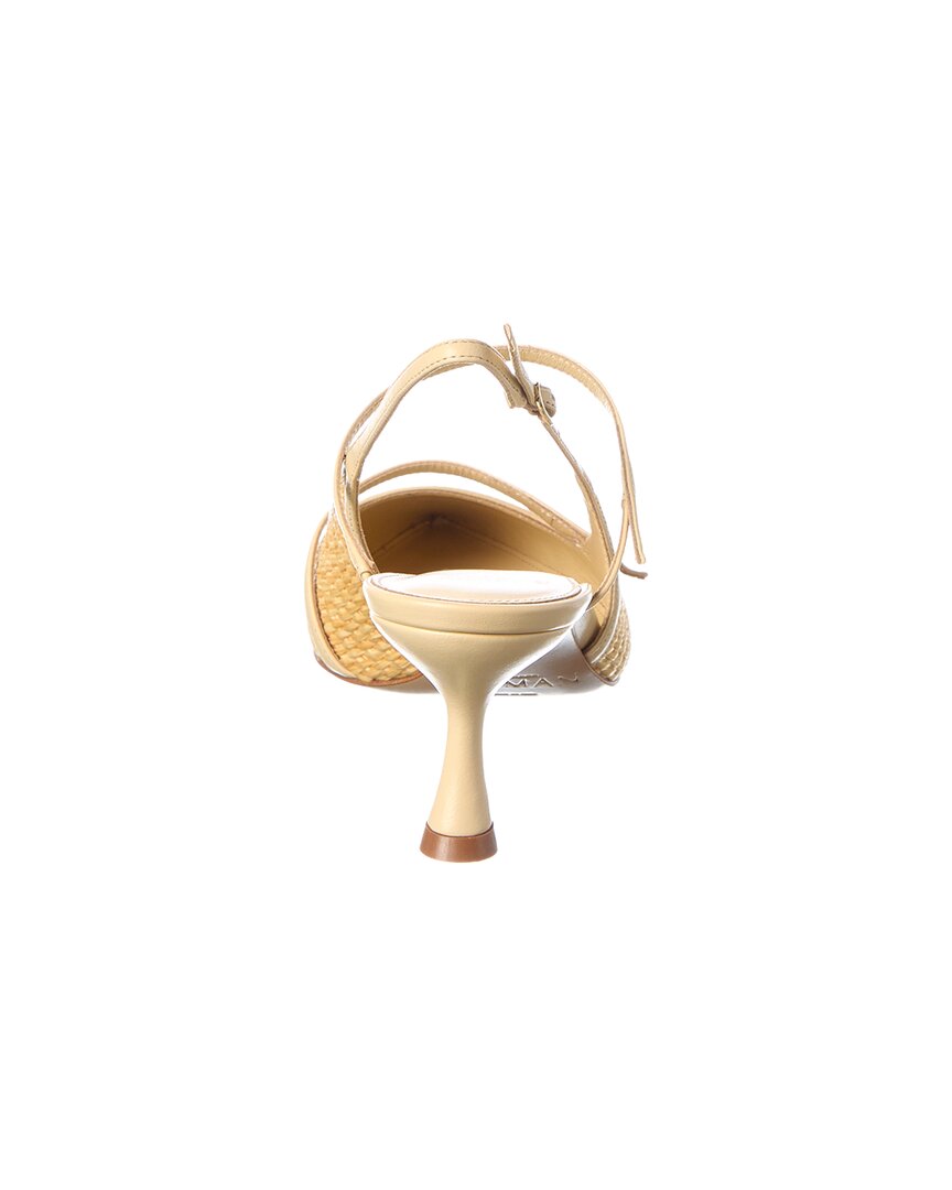 Alexandre Birman Tita 60 Raffia Pump
