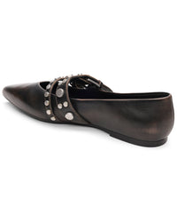 Ash Ash Britnie Leather Flat