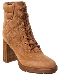 Aquatalia Iole Weatherproof Suede Boot Whiskey
