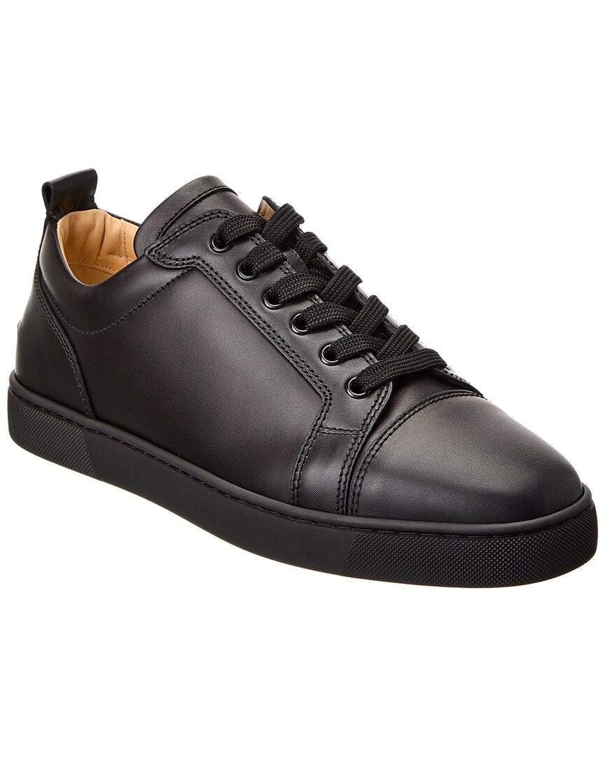 Christian Louboutin Louis Junior Leather Sneaker 41 Black