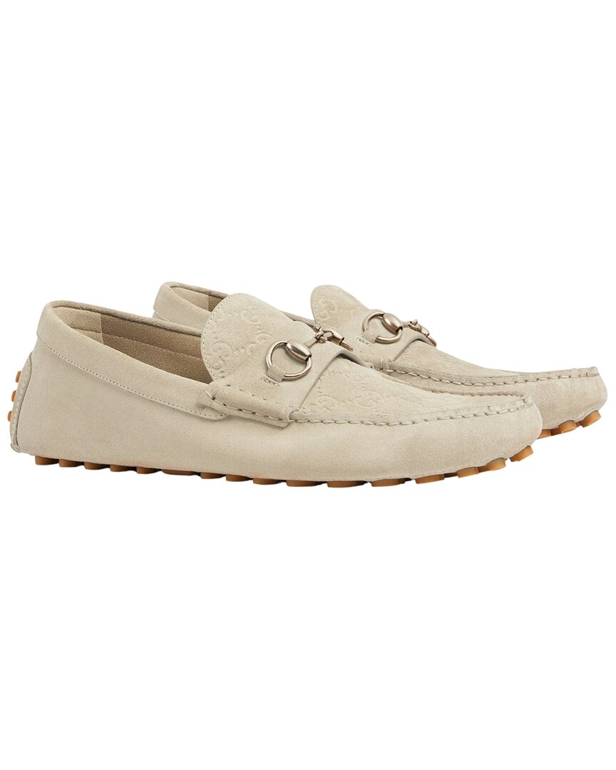 Gucci Suede Loafer Brown Multi