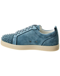 Christian Louboutin Louis Junior Spikes Suede Sneaker